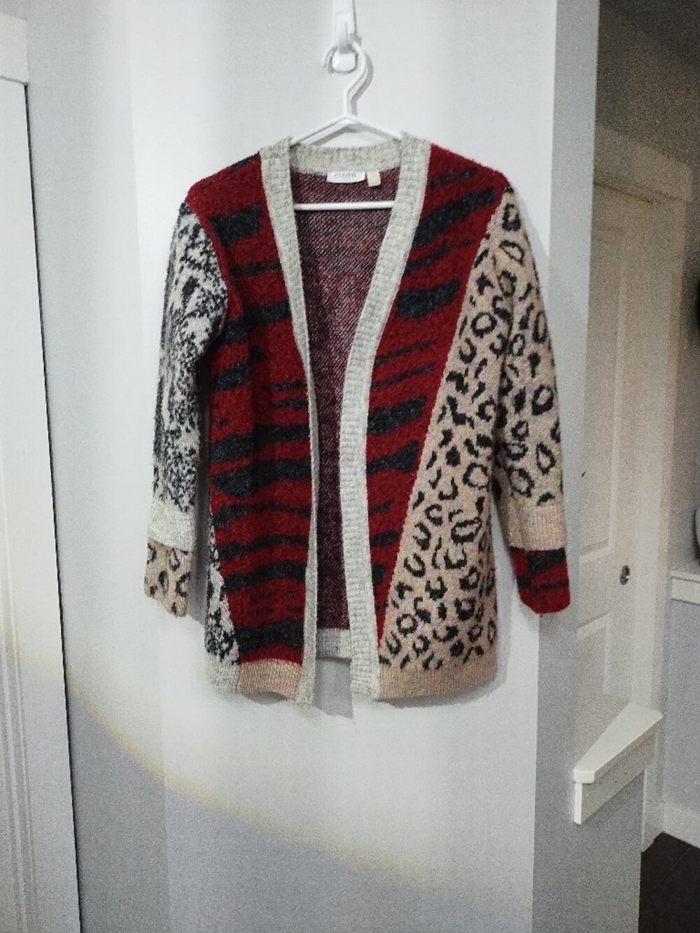 Funky CLOTH animal print cardigan